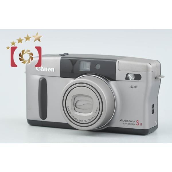 美品Canon Autoboy SⅡ PANORAMA コンパクトフィルムカメラ キヤノン（Canon） 【中古】Canon Autoboy PANORAMA S II コンパクト