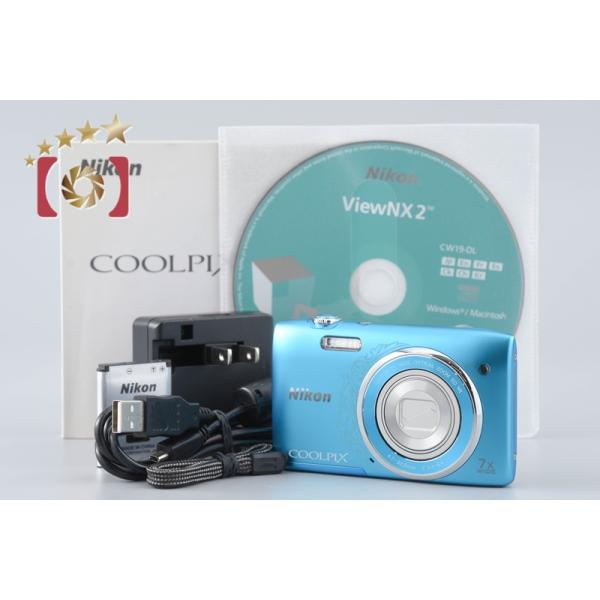 Nikon COOLPIX S3500 オリエンタルブルー　デジタルカメラ Nikon デジタルカメラ COOLPIX S3500