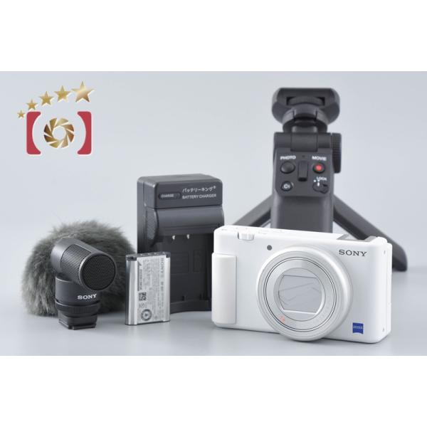 SONY（ソニー） 【中古】SONY VLOGCAM ZV-1 ホワイト + GP-VPT2BT