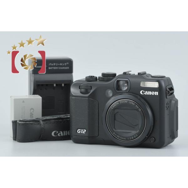 キヤノン（Canon） 【中古】Canon PowerShot G12 ブラック コンパクト