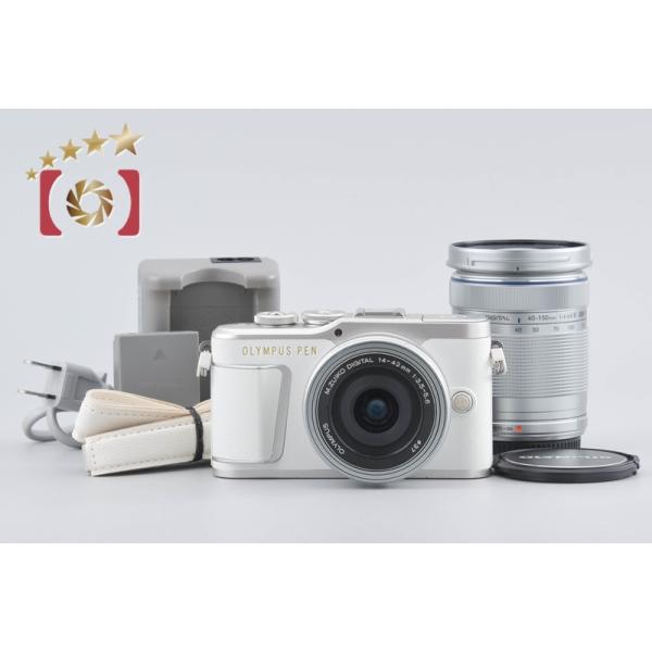 オリンパス（OLYMPUS） 【中古】OLYMPUS PEN E-PL9 ホワイト EZ ダブル