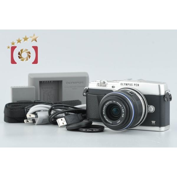 オリンパス（OLYMPUS） 【中古】OLYMPUS PEN E-P5 シルバー + M.ZUIKO