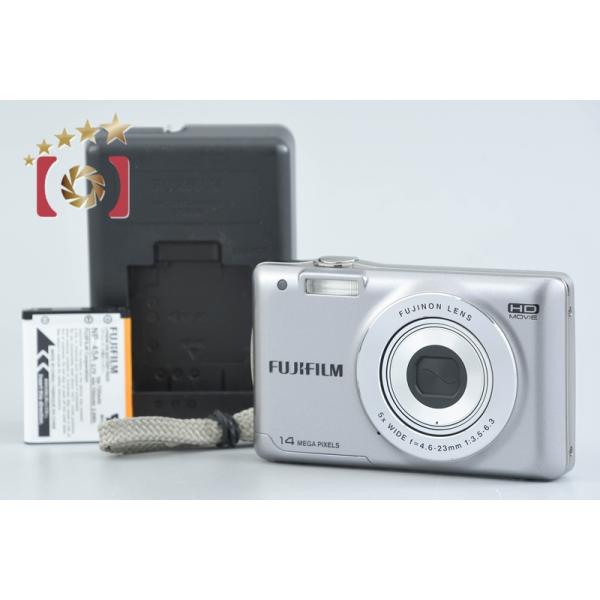 FUJI FILM FinePix JX500 シルバー デジカメ コンデジ FUJIFILM（フジフイルム） 【中古】FUJIFILM 富士フイルム FINEPIX