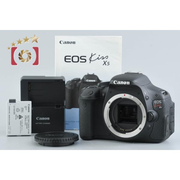 【中古】Canon キヤノン EOS Kiss X5 デジタル一眼レフカメラ シャッター回数僅少 キヤノン（Canon） 【中古】Canon EOS Kiss X5 デジタル一眼レフカメラ