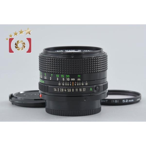 【中古】Canon キヤノン New FD 50mm f/1.4