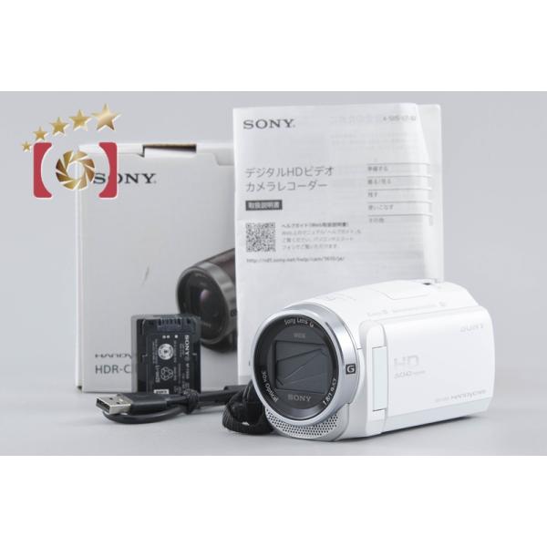 【美品 元箱付き】 ソニー SONY HDR-CX680 SONY ビデオカメラ Handycam HDR-CX680