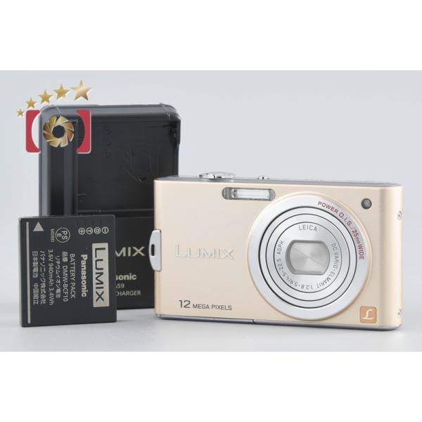 Panasonic LUMIX FX60 12メガピクセル シャンパンゴールド Panasonic（パナソニック） 【中古】Panasonic LUMIX DMC-FX60