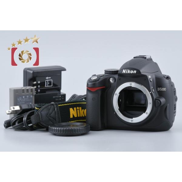 Nikon D5000 一眼レフ シャッター数少！ 高性能レンズ 美品 返品保証 ニコン（Nikon） 【中古】Nikon D5000 デジタル一眼レフカメラ