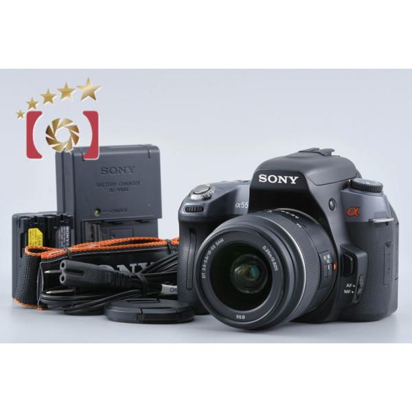 α550 ソニー 一眼レフ ズームレンズセット SONY（ソニー） 【中古】SONY α550 DSLR-A550 ズームレンズキット