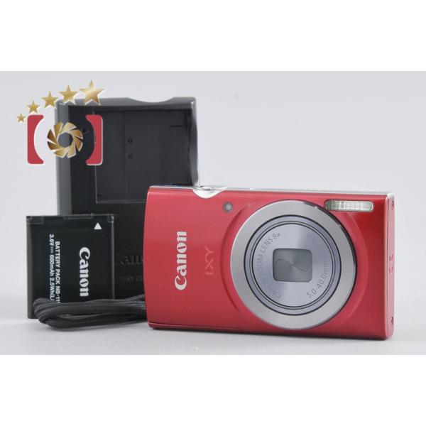 キヤノン（Canon） 【中古】Canon IXY 150 レッド コンパクトデジタル