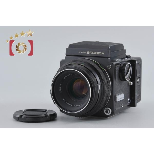 【中古】ZENZA BRONICA ゼンザブロニカ ETR + ZENZANON MC 75mm f/2.8