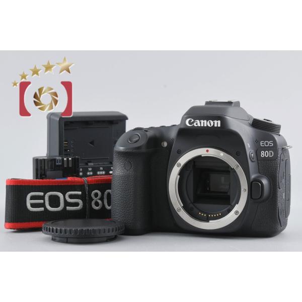 【中古】Canon キヤノン EOS 80D デジタル一眼レフカメラ キヤノン（Canon） 【中古】Canon EOS 80D デジタル一眼レフカメラ
