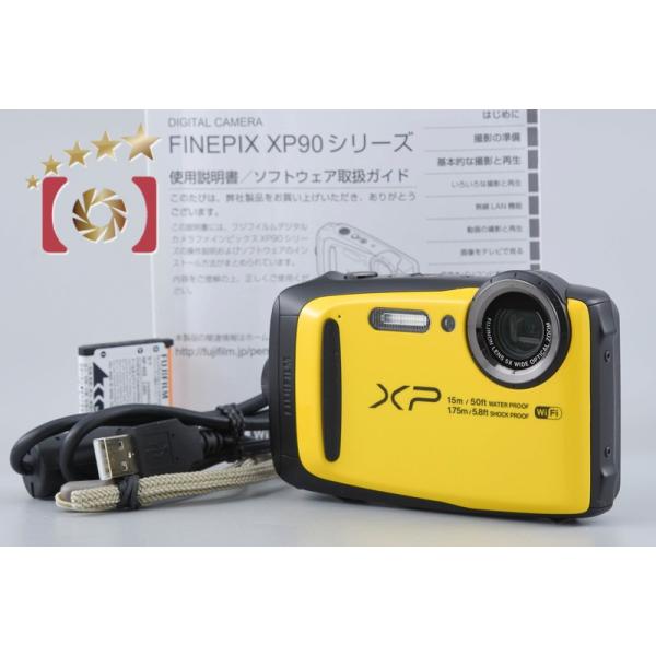FUJIFILM FinePix XP90 イエロー 中古 FUJIFILM（フジフイルム） 【中古】FUJIFILM 富士フイルム FINEPIX