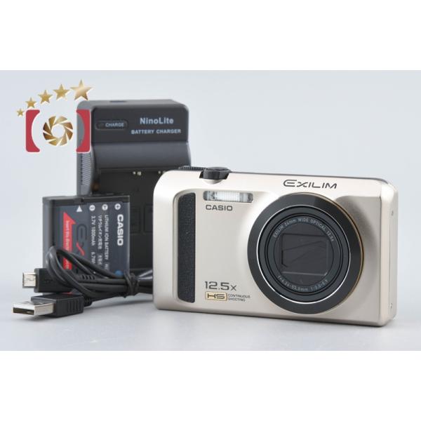 CASIO（カシオ） 【中古】CASIO HIGH SPEED EXILIM EX-ZR300 ゴールド