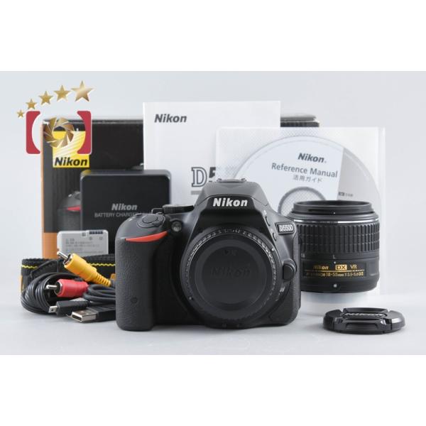 中古・シャッター回数極少】Nikon D5500 18-55 VR Ⅱ キット ニコン