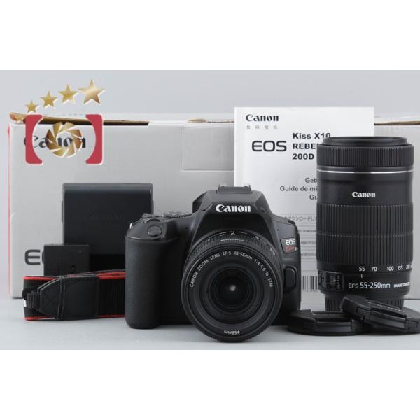 Canon キャノン/デジタル一眼/EOS Kiss X10 ダブルズームキット/361074008700/Bランク/63【中古】 キヤノン（Canon） Canon EOS Kiss X10 ダブルズームキット カメラ