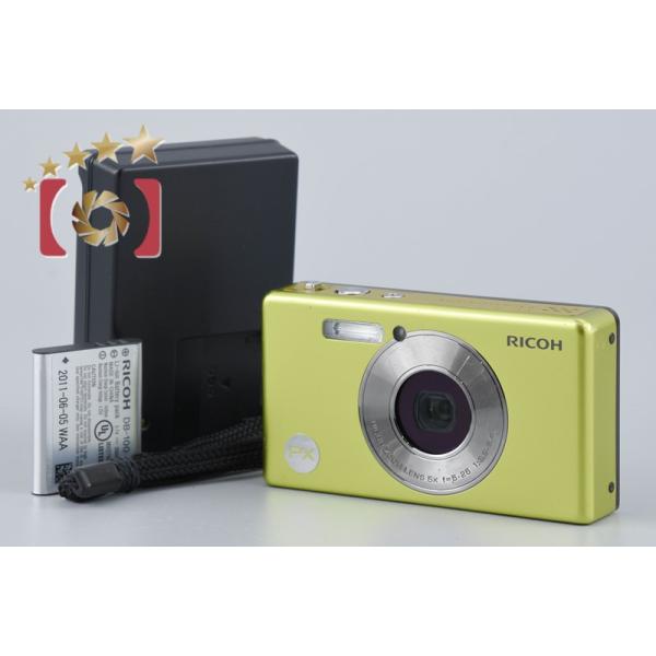 リコー（RICOH） 【中古】RICOH PX ライムグリーン 防水デジタルカメラ