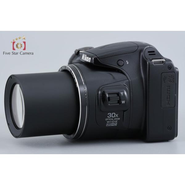 �y���ÁzNikon �j�R�� COOLPIX L820 �u���b�N �R���p�N�g�f�W�^���J���� ���i�摜3