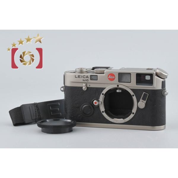 【中古】Leica ライカ M6 チタン レンジファインダーフィルムカメラ 元箱付き ライカ（Leica） 【中古】Leica M6 チタン レンジファインダーフィルム