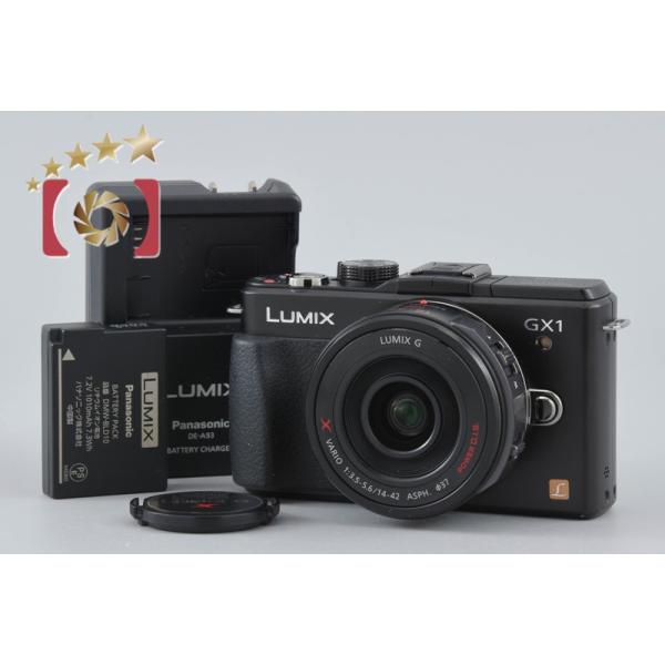 【中古】Panasonic パナソニック LUMIX DMC-GX1 14-42mm レンズキット ブラック