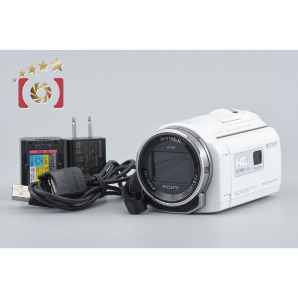 SONY ソニー　HDR-PJ540 HANDYハンディカム　ホワイト SONY（ソニー） 【中古】SONY ハンディカム HDR-PJ540 ホワイト