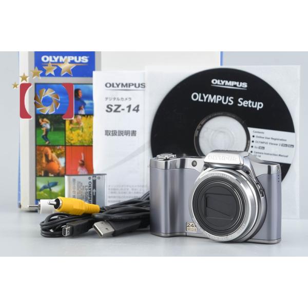 オリンパス（OLYMPUS） 【中古】OLYMPUS SZ-14 シルバー コンパクト