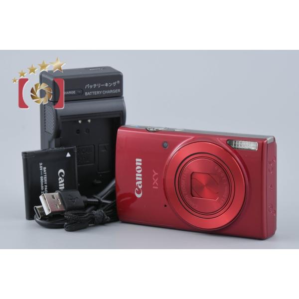 【中古】Canon キヤノン IXY 190 レッド コンパクトデジタルカメラ キヤノン（Canon） 【中古】Canon IXY 190 レッド コンパクトデジタル