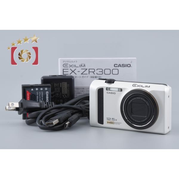 CASIO（カシオ） 【中古】CASIO HIGH SPEED EXILIM EX-ZR300 ホワイト