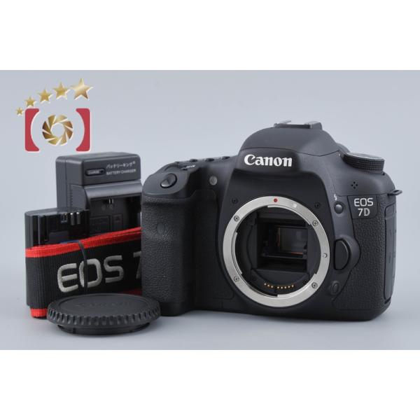Canon EOS 【極 ボディ 7D EOS Cannon 極美品】【S数：1000回以下