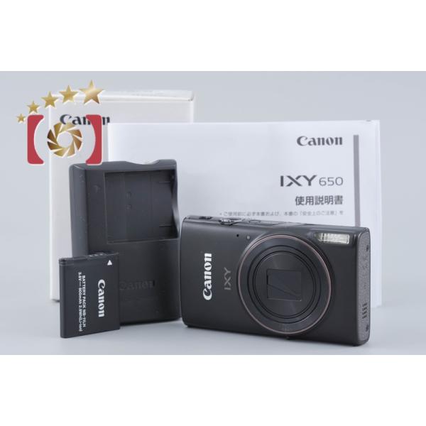 キヤノン（Canon） 【中古】Canon IXY 650 ブラック コンパクト