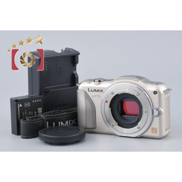 Panasonic LUMIX GF5 シャンパンゴールド Panasonic（パナソニック） 【中古】Panasonic LUMIX DMC-GF5