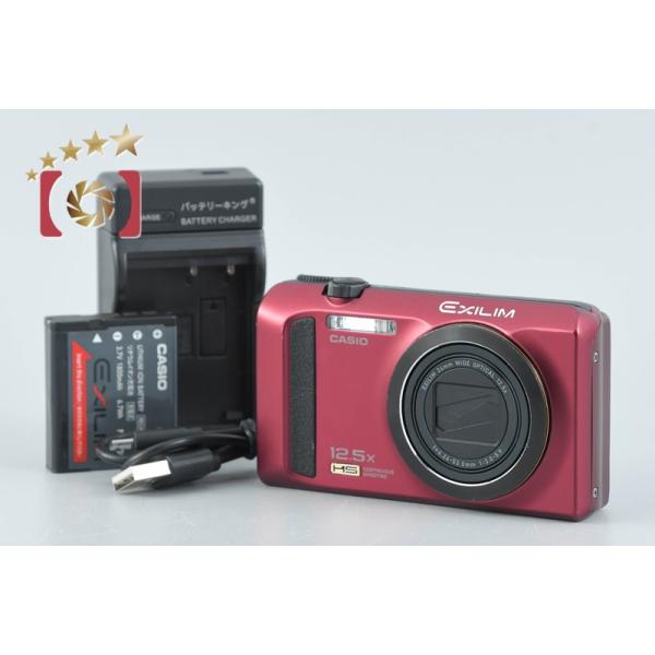 CASIO カシオ EXILIM コンパクトデジタルカメラ レッド CASIO（カシオ） 【中古】CASIO HIGH SPEED EXILIM EX-ZR300 レッド