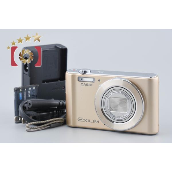 【美品】CASIO コンパクト ゴールド EX-ZS190 EXILIM 【中古】Casio CASIO（カシオ） ゴールド　動作確認済 EX-ZS190 EXILIM デジタルカメラ