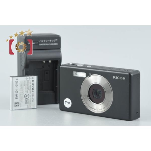 RICOH PX 防水 カメラ リコー リコー（RICOH） 【中古】RICOH PX ブラック 防水デジタルカメラ