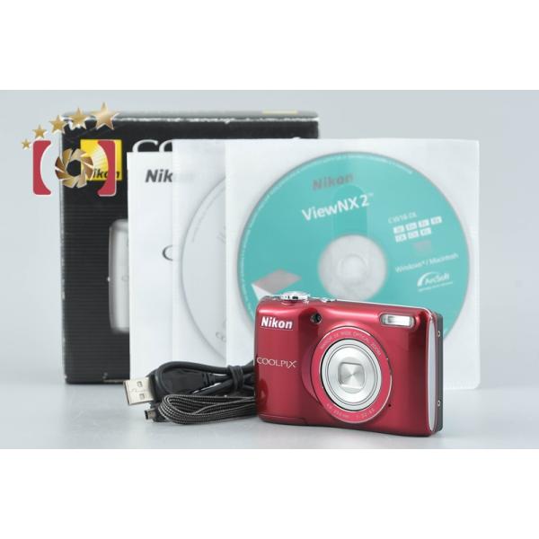 【中古】Nikon ニコン COOLPIX L26 レッド コンパクトデジタルカメラ ニコン（Nikon） 【中古】Nikon COOLPIX L26 レッド コンパクト