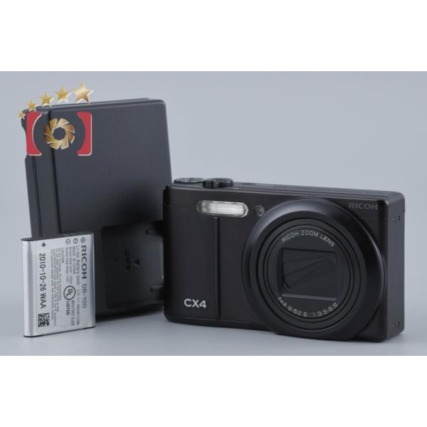 リコー（RICOH） 【中古】RICOH CX4 ブラック コンパクトデジタル