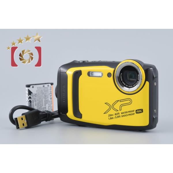 富士フイルム Fujifilm FinePix XP140 4K イエロー 中古 FUJIFILM（フジフイルム） 【中古】FUJIFILM 富士フイルム FINEPIX