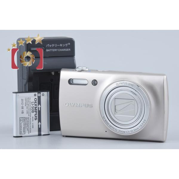 美品 OLYMPUS STYLUS VH-515 シルバー オリンパス（OLYMPUS） 【中古】OLYMPUS STYLUS VH-515 シルバー