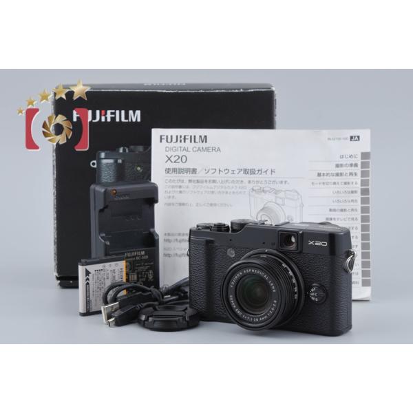 中古　FUJIFILM X20 ブラック コンパクトデジタルカメラ 本体 FUJIFILM（フジフイルム） 【中古】FUJIFILM 富士フイルム X20