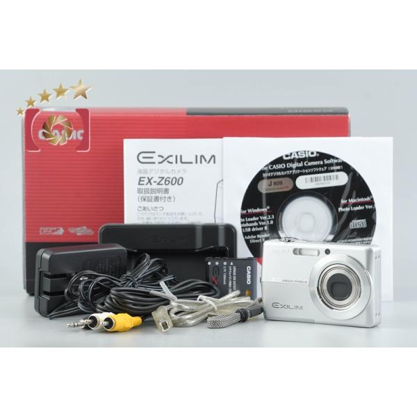 CASIO（カシオ） 【中古】CASIO EXILIM ZOOM EX-Z600 シルバー