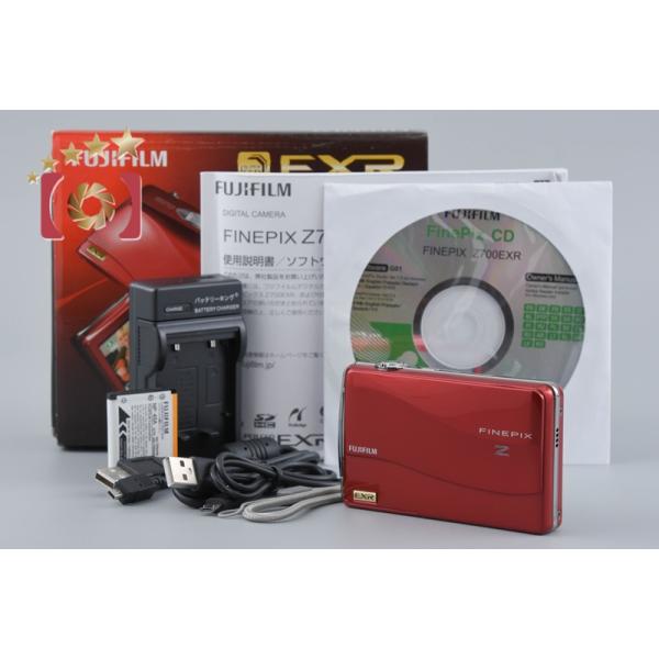 【中古】(フジフイルム) FUJIFILM FinePix Z700 EXR レッド FUJIFILM（フジフイルム） 【中古】FUJIFILM 富士フイルム FINEPIX