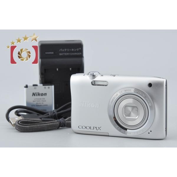 ニコン（Nikon） 【中古】Nikon COOLPIX S2900 シルバー コンパクト