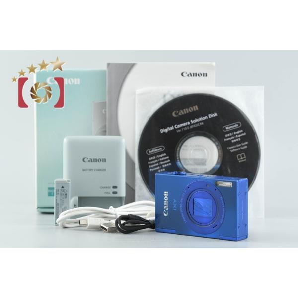 キヤノン（Canon） 【中古】Canon IXY 3 ブルー コンパクトデジタル 