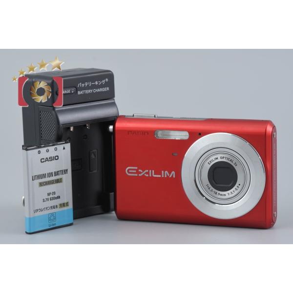CASIO（カシオ） 【中古】CASIO EXILIM ZOOM EX-Z60 レッド コンパクト