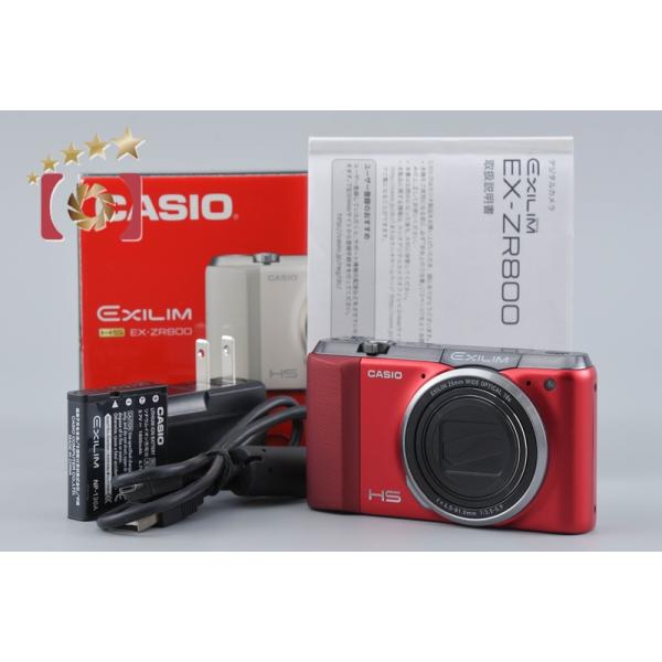 CASIO（カシオ） 【中古】Casio EXILIM EX-ZR800 レッド コンパクト