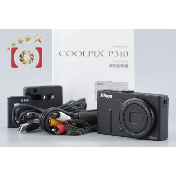 ニコン（Nikon） 【中古】Nikon COOLPIX P310 ブラック コンパクト 
