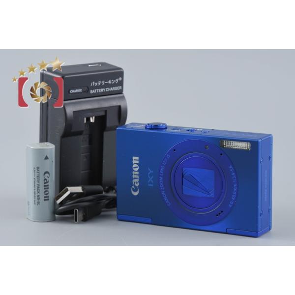 キャノンCanon IXY 3 動作確認済　中古品　雑有り キヤノン（Canon） 【中古】Canon IXY 3 ブルー コンパクトデジタル