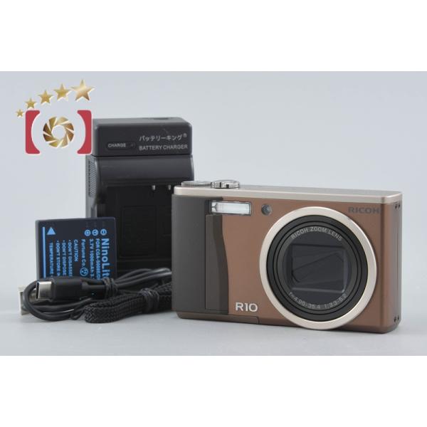 RICOH リコー R10 デジタルカメラ リコー（RICOH） 【中古】RICOH R10 ブラウン コンパクトデジタル