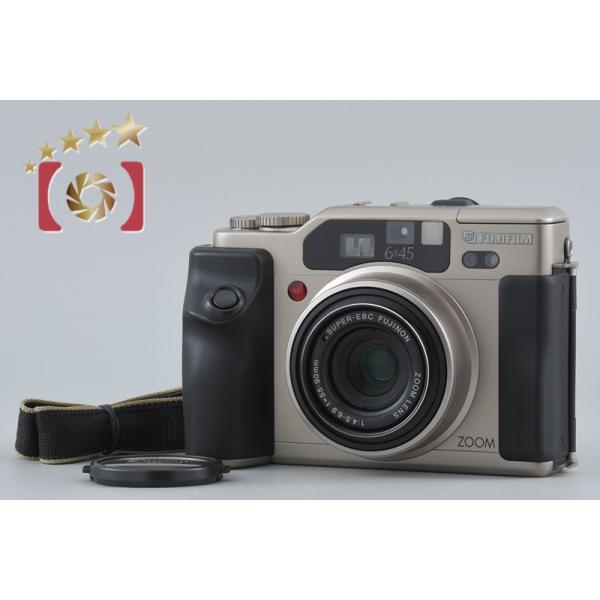 【中古】FUJIFILM 富士フイルム GA645Zi Professional ゴールド 中判フィルムカメラ