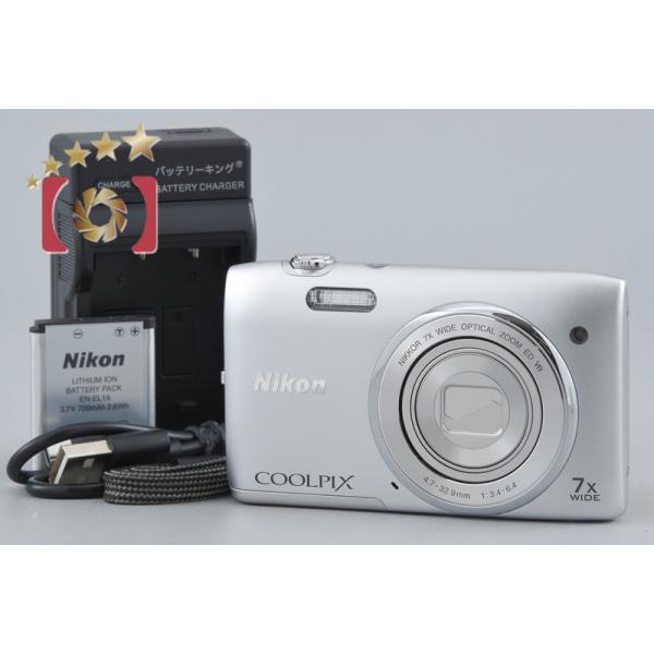 ニコン（Nikon） 【中古】Nikon COOLPIX S3500 クリスタルシルバー